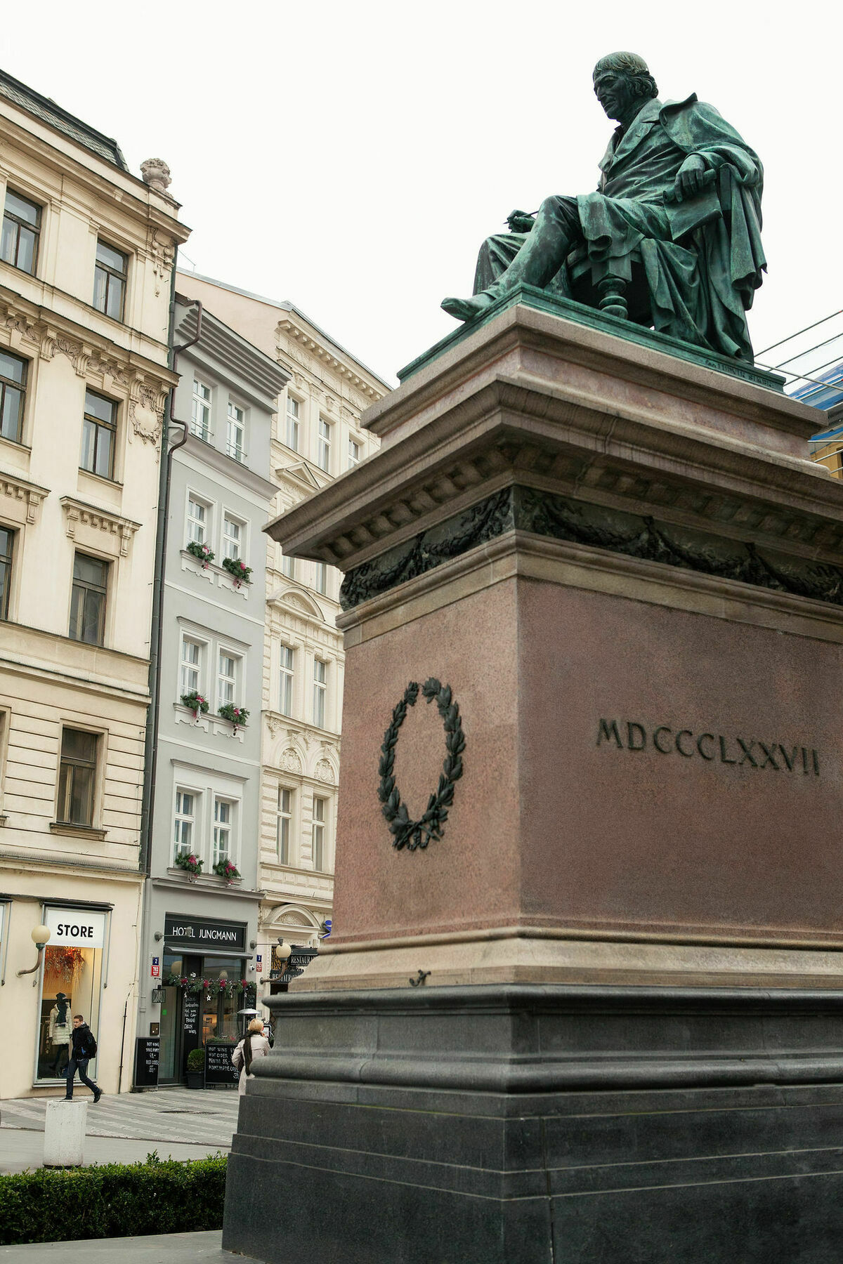Jungmann Hotel Prague Luaran gambar